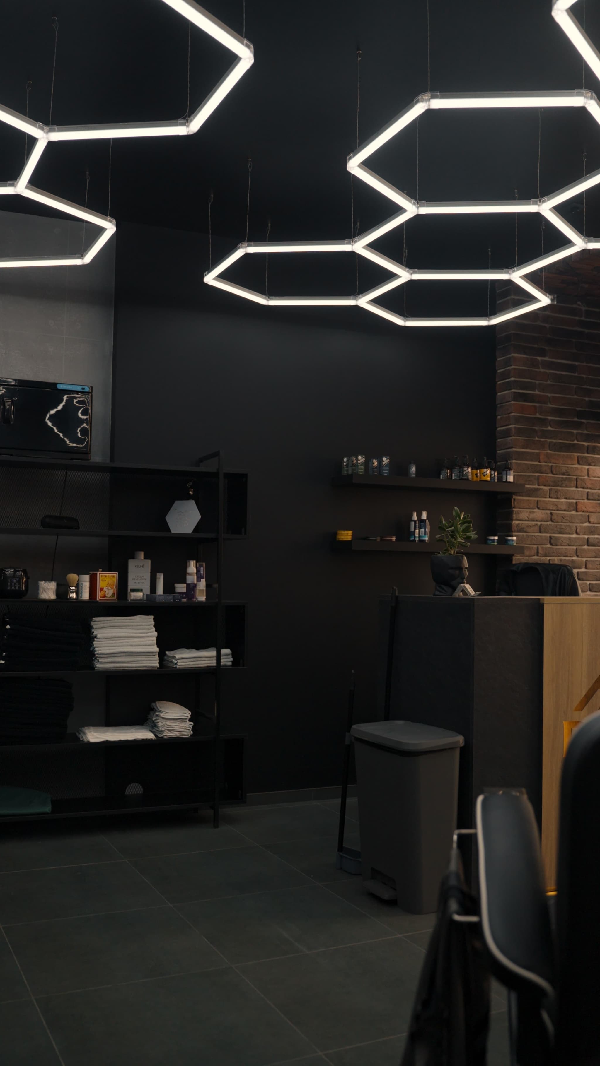 Peak Barbershop Interior